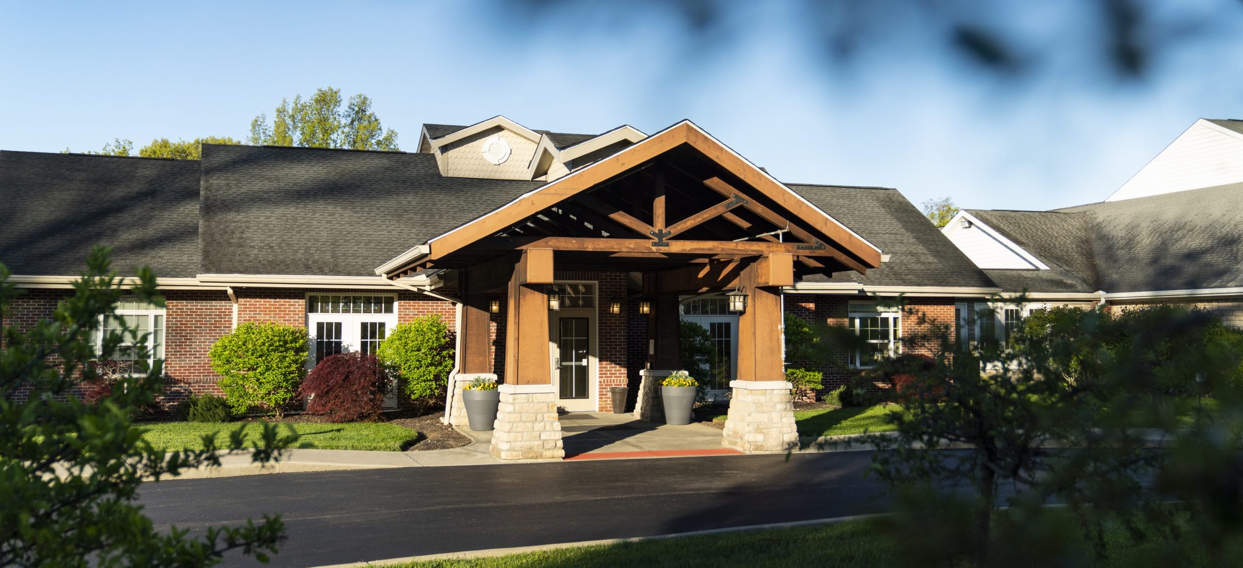 Front door entrance of legacy village