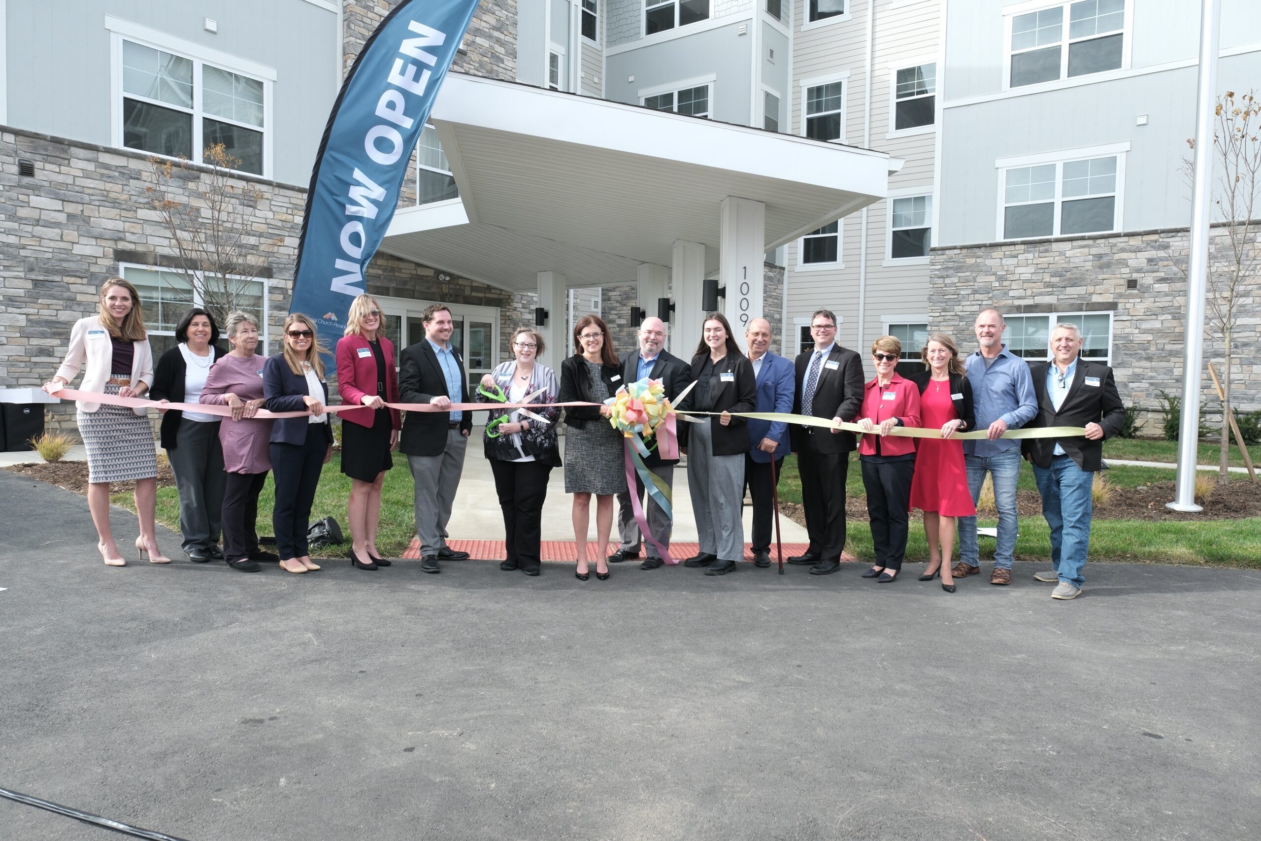 Salem Village Open House Ribbon Cutting.