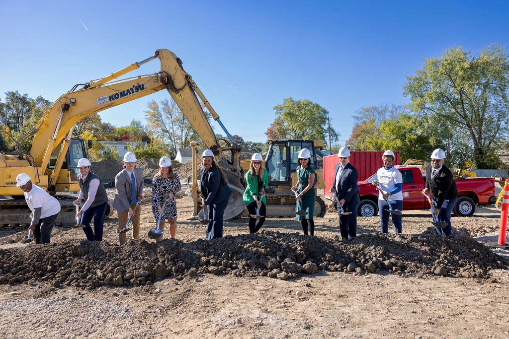 Groundbreaking Ceremony for Berwyn East Place. A New Affordable Housing Development for Older Adults